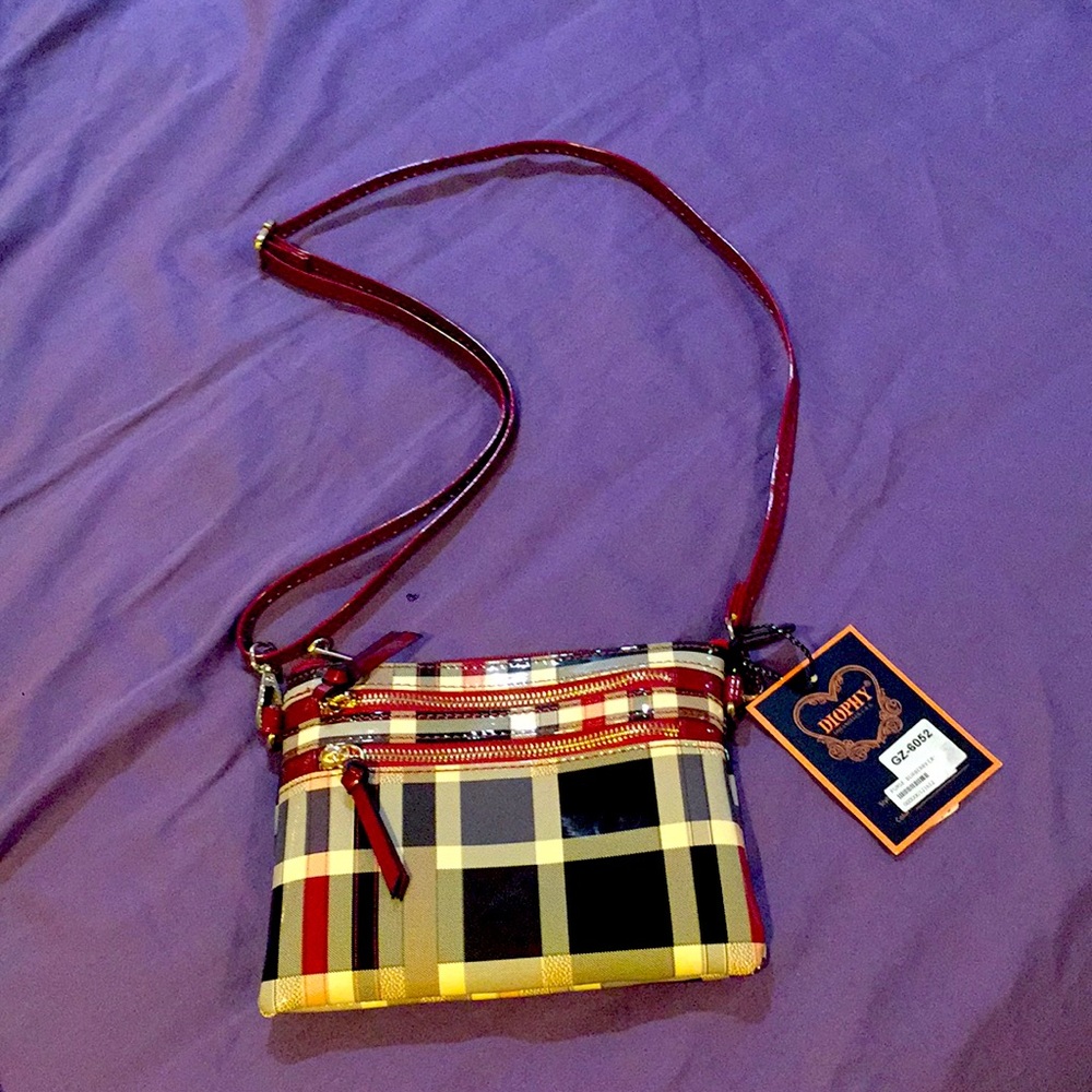 Plaid NWT Diophy Bag